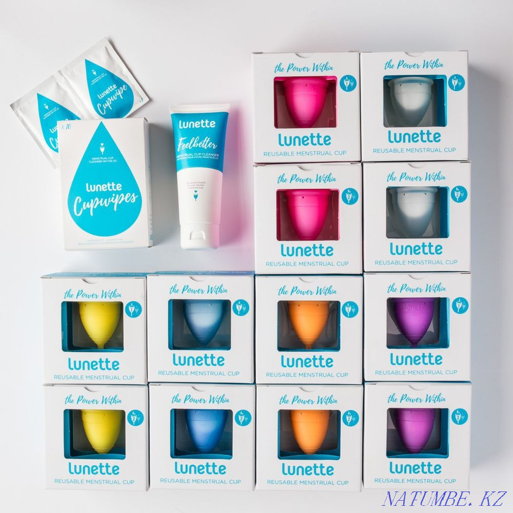 Менструальная чаша Lunette / средство интимной гигиены Алматы - изображение 8