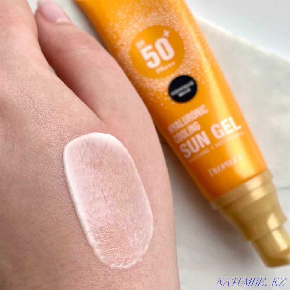 Spf, солнцезащитный крем, крем от солнца Освежающий Deoproce Hyaluroni Алматы - изображение 1