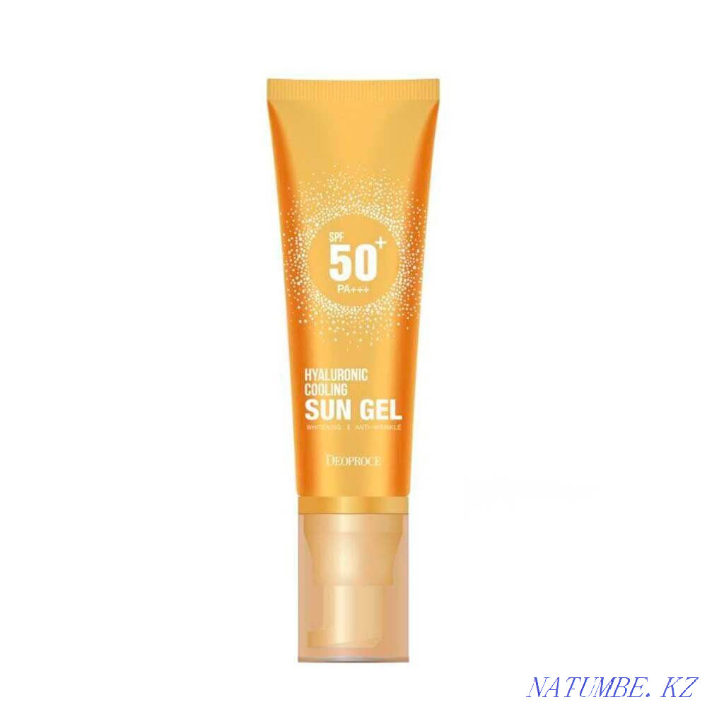 Spf, солнцезащитный крем, крем от солнца Освежающий Deoproce Hyaluroni Алматы - изображение 3