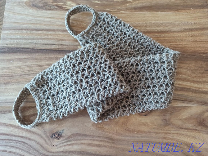 Double jute washcloth Almaty - photo 5