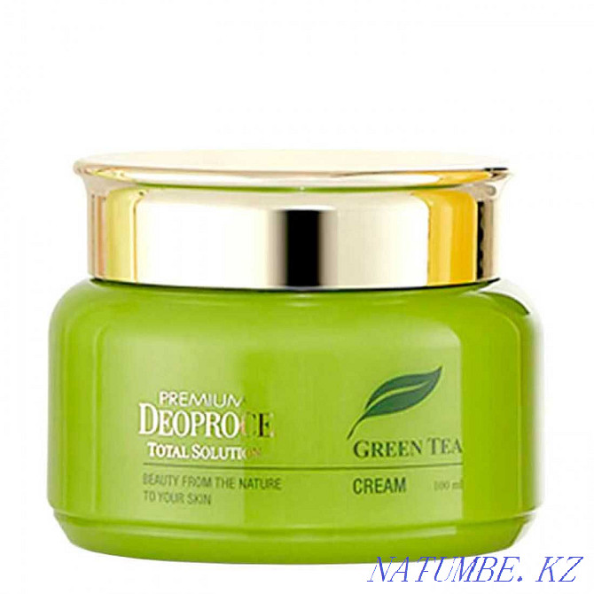 Deoproce Premium Green Tea Face Cream, 100ml Almaty - photo 4