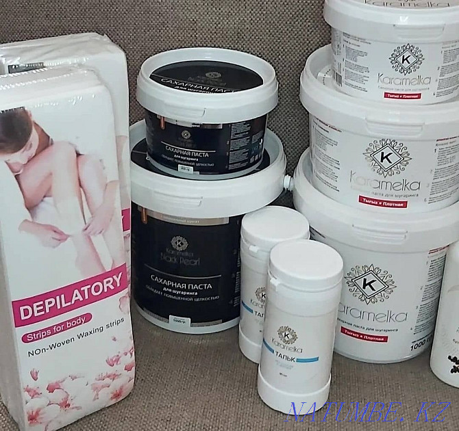 Sugar paste Strips Talc Lotion Everything for sugaring Kostanay - photo 3