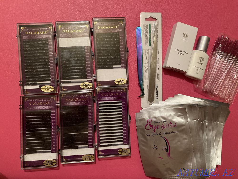 Daybed чемодан кірпіктері Нагараку патчтары щеткалар  Ақсу  - изображение 4