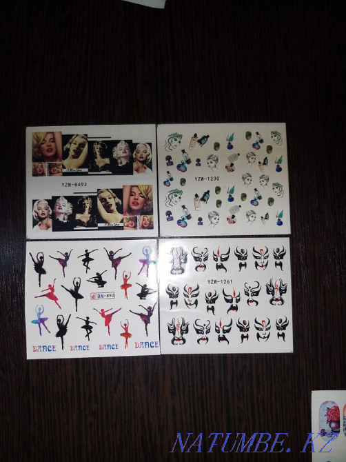 Nail design sliders large selection 30 tg pcs Karagandy - photo 8