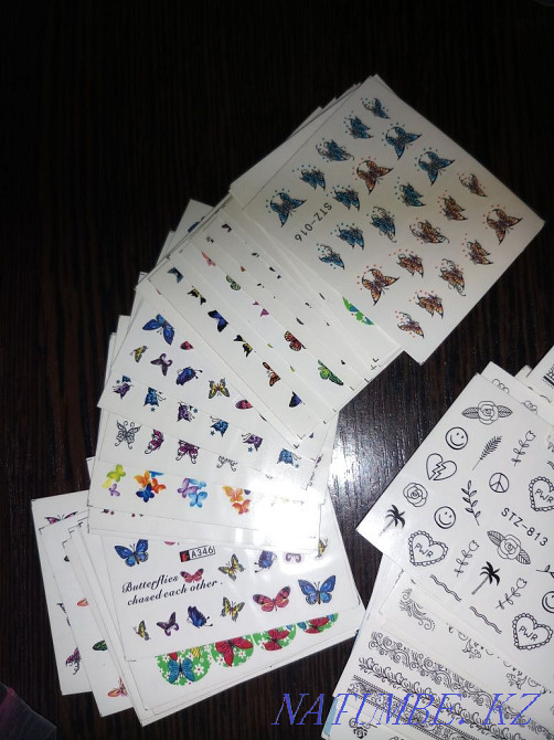 Nail design sliders large selection 30 tg pcs Karagandy - photo 4