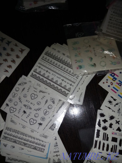 Nail design sliders large selection 30 tg pcs Karagandy - photo 6