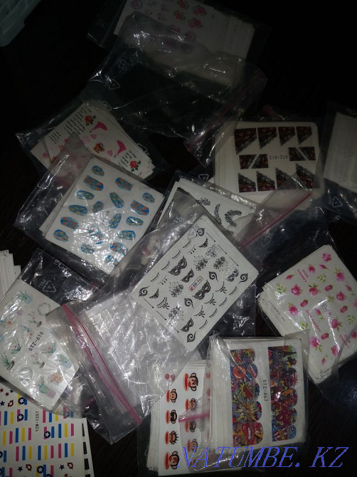 Nail design sliders large selection 30 tg pcs Karagandy - photo 7