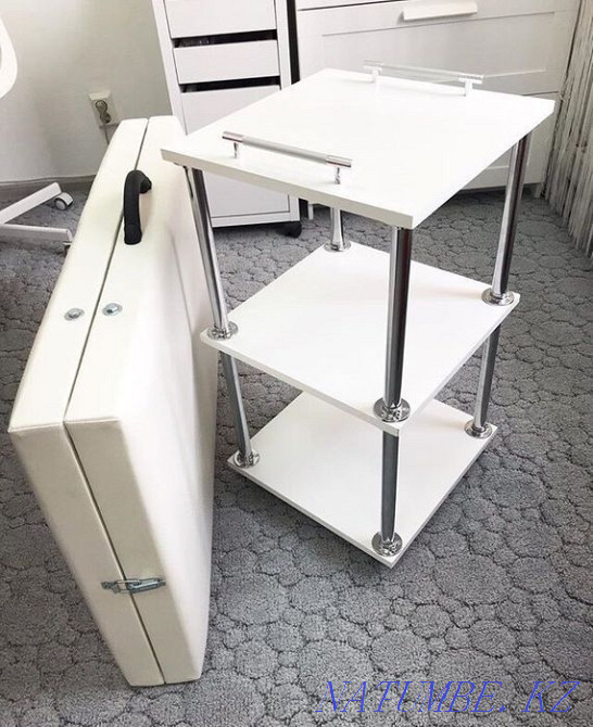 Помощник для салона красоты, этажерка, для косметолога, массажиста Белоярка - изображение 1