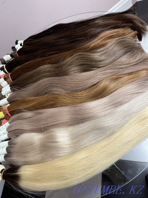 Hair natural from 37000 tg. There is kaspi red Almaty - photo 1