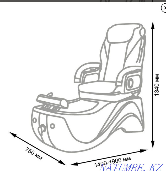 СПА педикюрное кресло Павлодар - изображение 2
