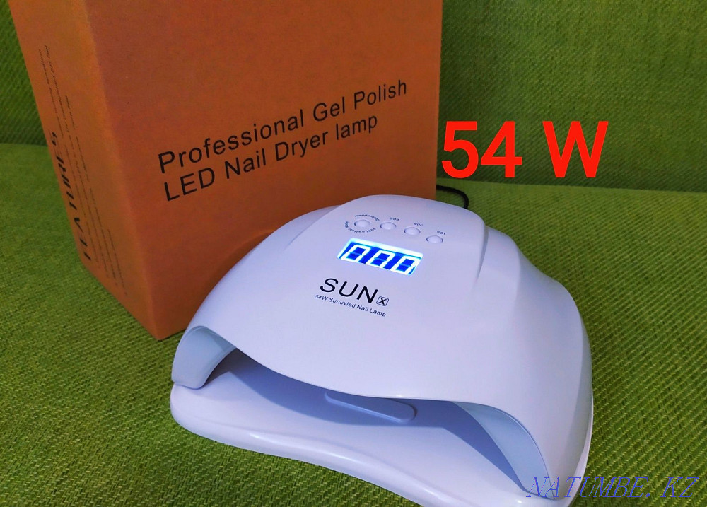 SunX 54W Бесплатная доставка Лампа для маникюра Лампа для гель-лака Алматы - изображение 2