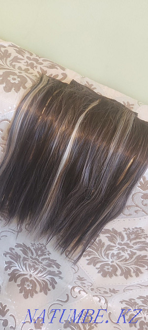Продам натуральные волосы для наращивания 18 тыс Жезказган - изображение 1