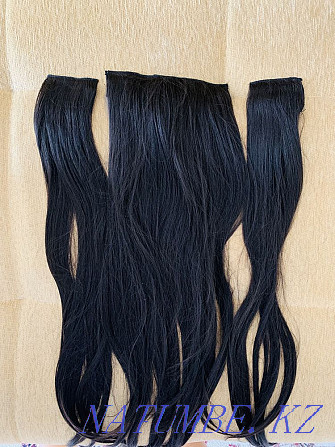 Natural hair with clips Balqash - photo 1