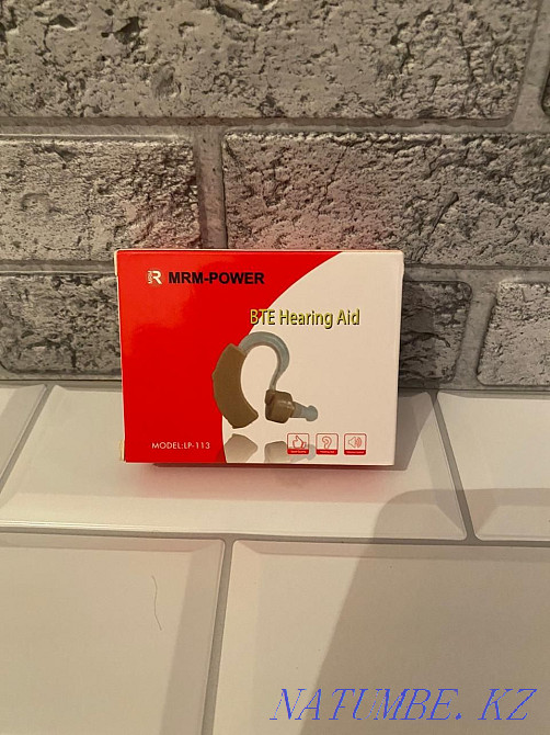Hearing aid, hearing amplifier, sound, action. Super price. Almaty - photo 1