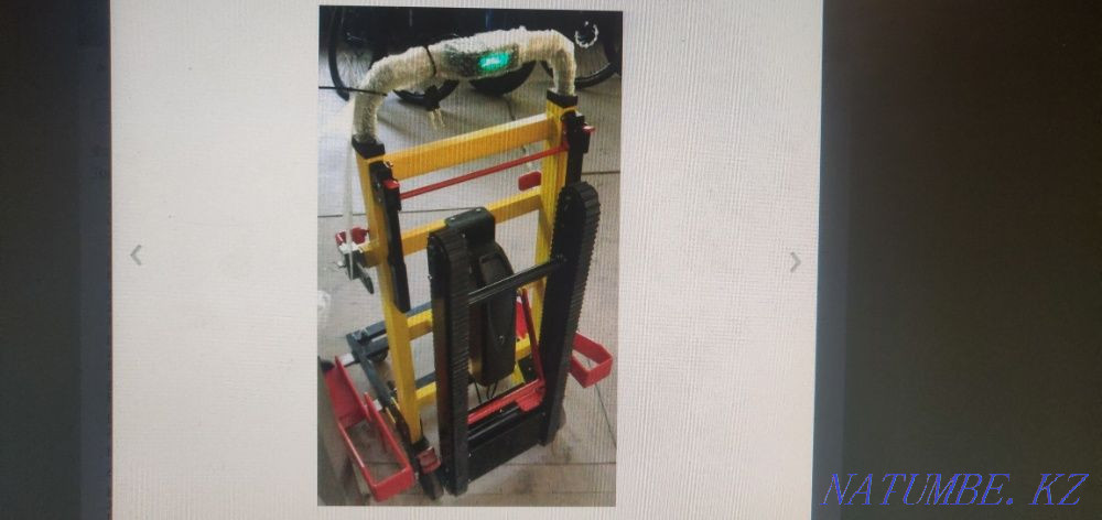 Подъемник лестничный, гусеничный для инвалидов, электр. Алматы - изображение 2