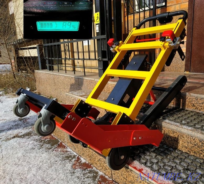 Подъемник лестничный, гусеничный для инвалидов, электр. Алматы - изображение 3