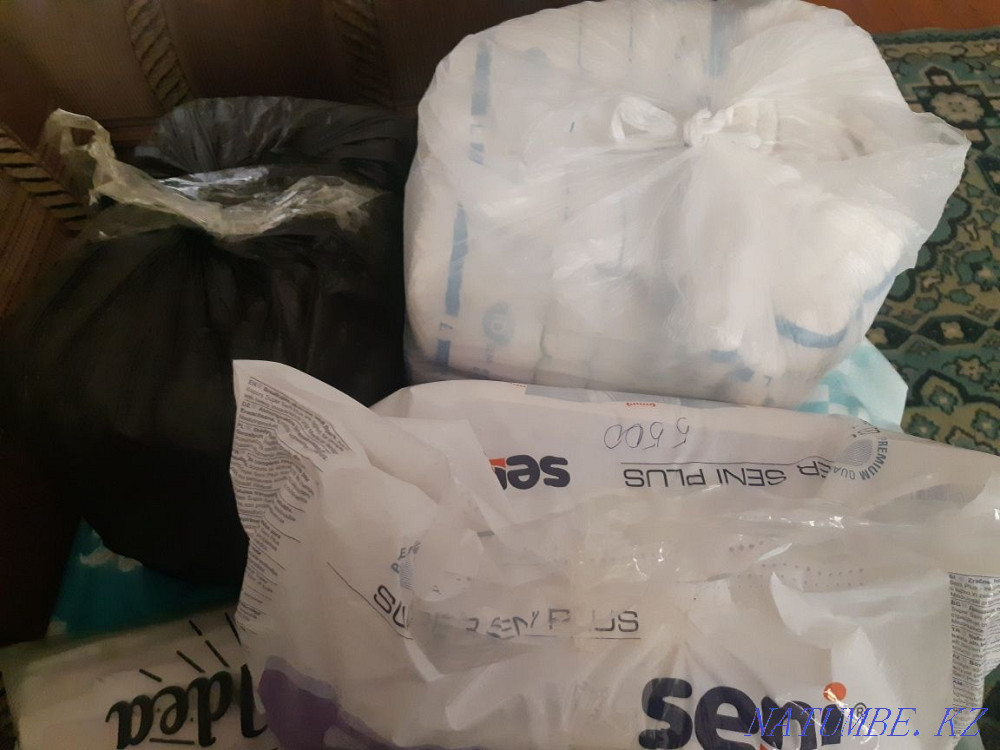 Diapers diapers for adults Size L Inexpensive Balqash - photo 3