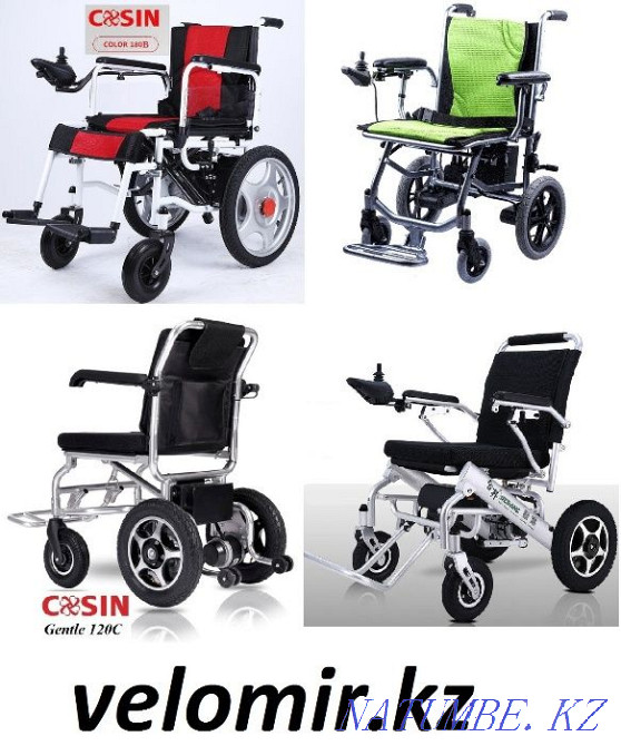Коляски для инвалидов, электрические. Подъемники. velomir.kz Алматы - изображение 2