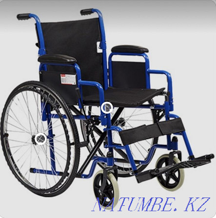 Кресло-коляска комнатная с ручным приводом(для взрослых) Шымкент - изображение 1