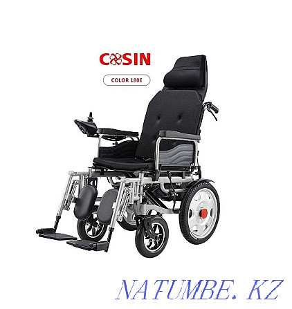 Wheelchairs for the disabled 180E , with electric drive 24v 500w. Almaty - photo 1