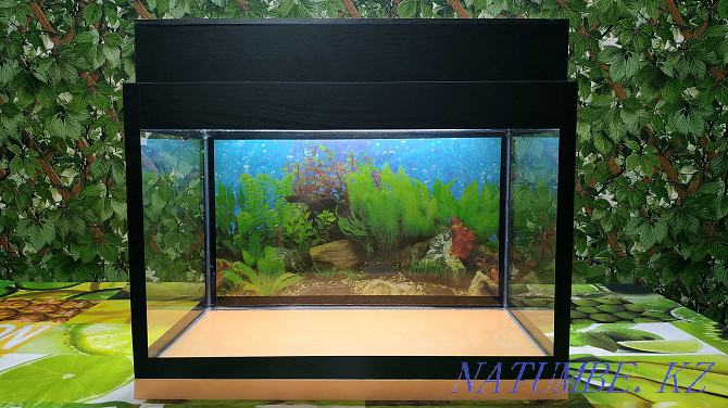NEW Aquariums 24 48 69 l with fish and empty with lid and light Almaty - photo 7