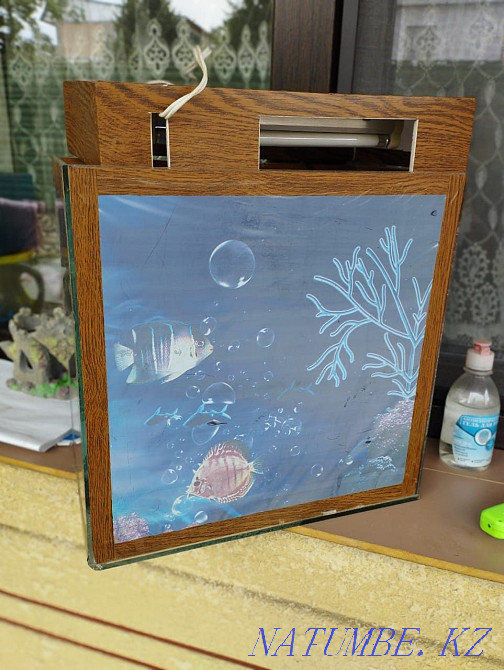 Продам аквариум в хорошем состоянии Алматы - изображение 1