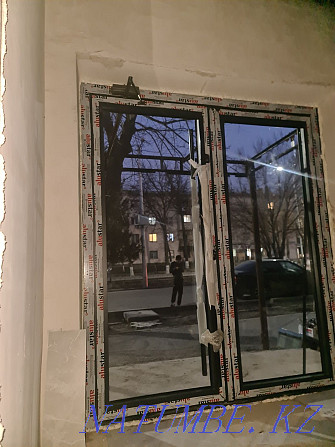 Plastic Windows Doors Stained-glass windows Warm series in Shymkent Shymkent - photo 3