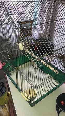 Клетка для попугаев бу  Алматы