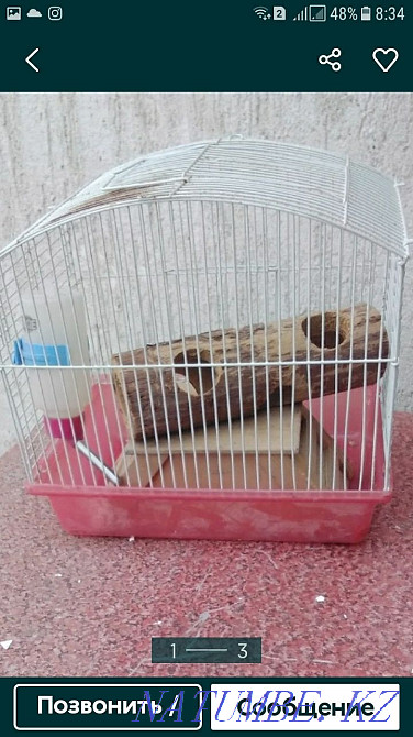 клетка для хомякоа Отеген батыра - изображение 1