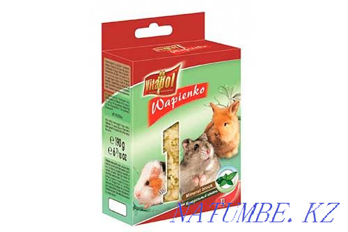 Mineral stone for rodents in the pet shop "LIVOY WORLD" Almaty - photo 5