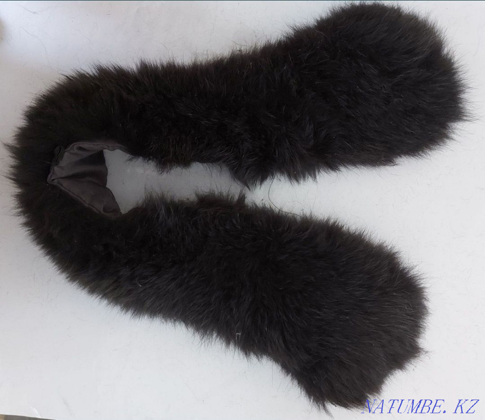 Воротник из натурального меха песца. Костанай - изображение 1