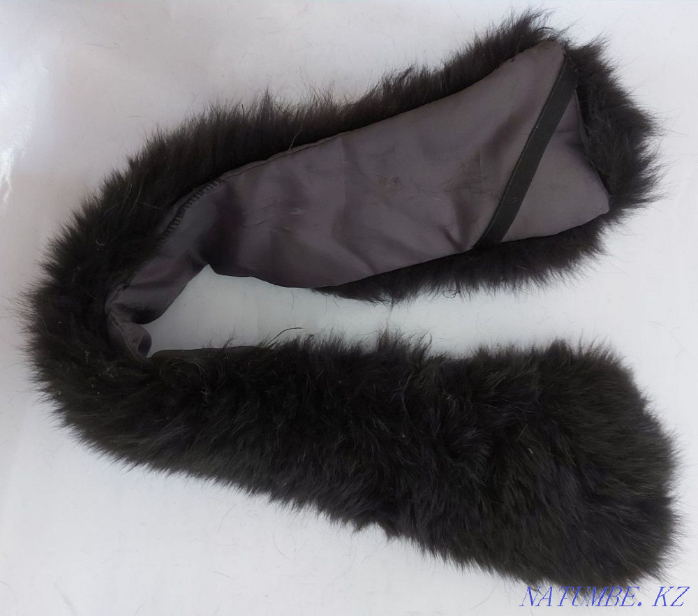 Воротник из натурального меха песца. Костанай - изображение 3