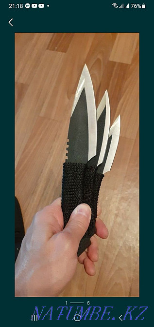 Selling brand new throwing knives. Муткенова - photo 6