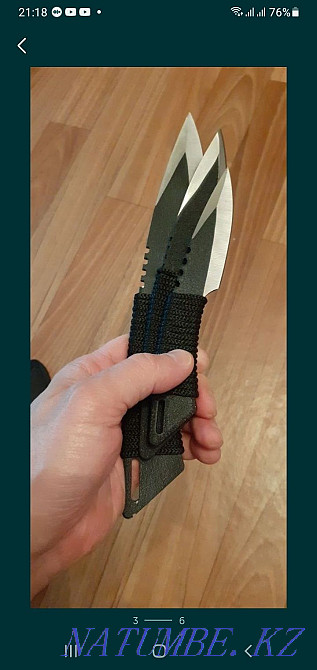 Selling brand new throwing knives. Муткенова - photo 4