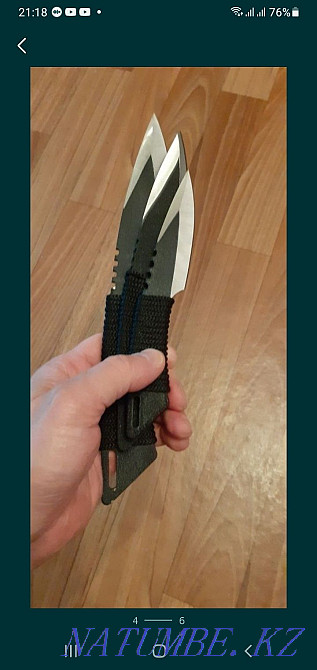 Selling brand new throwing knives. Муткенова - photo 5