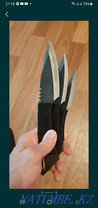 Selling brand new throwing knives. Муткенова - photo 1