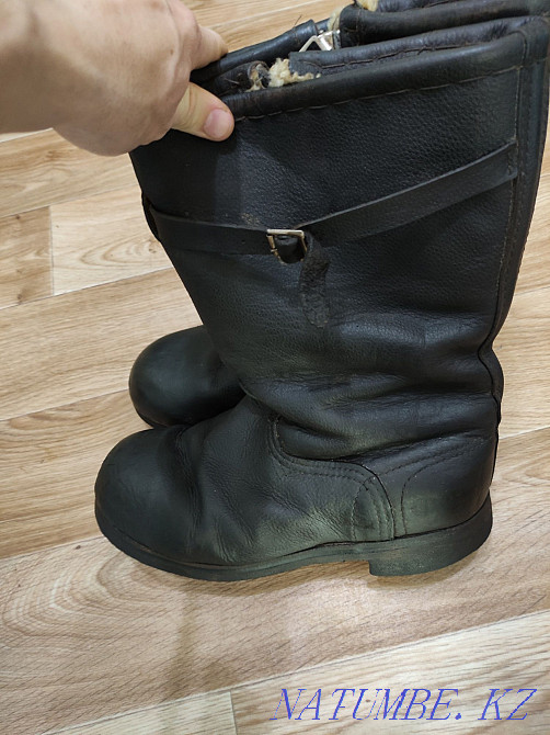 Боты мужские кожа. Атырау - изображение 1