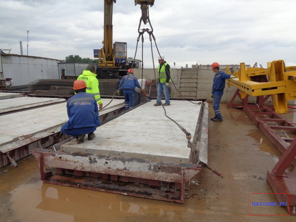 Line for the production of road and airfield plates Saratov - photo 1