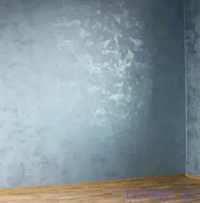 Мокри жібек сәндік сылақ. Шымкент - изображение 6