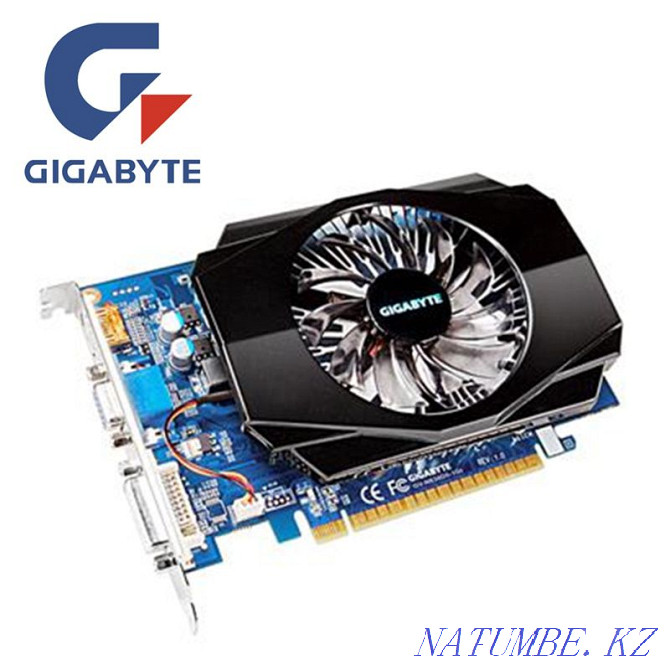 Відэакарта GIGABYTE GT 630 1Gb ТЭРМІНОВА! Кызылорда - photo 1