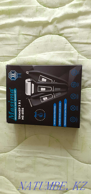 Продам новую Фирменную машинку для стрижки , бритва и тример 3 в1 . Павлодар - изображение 4