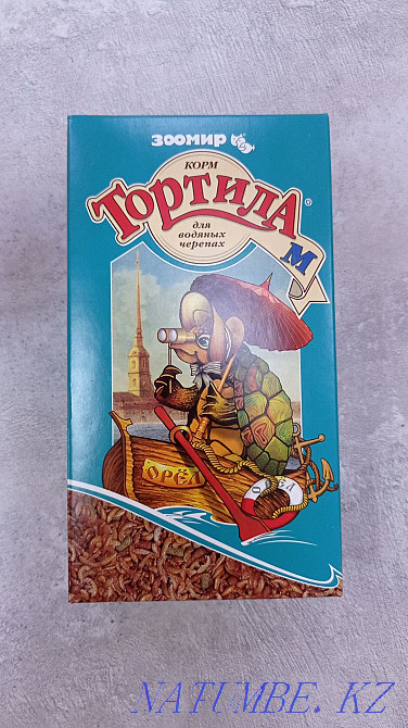 Food for water turtles gammarus, shrimp... Astana - photo 1