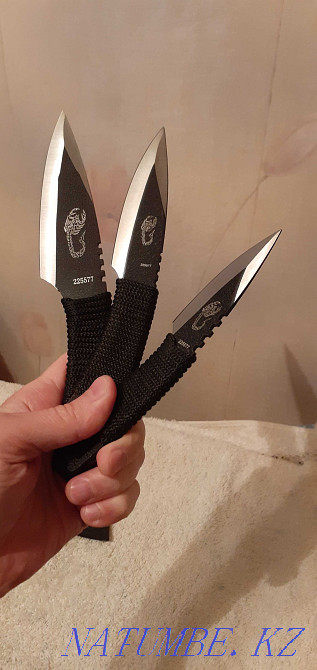 I will sell new knives for throwing Scorpion. Pavlodar - photo 1