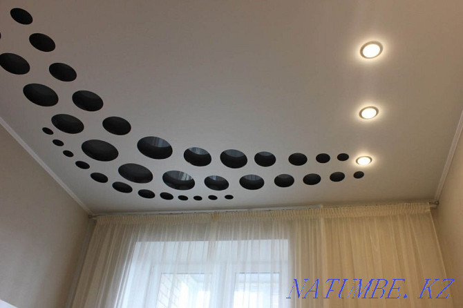 Stretch ceilings with and without installation Karagandy - photo 1