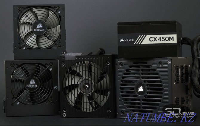 Блоки питания 300W, 350W, 400W, 450W, 500W, 600W Кызылорда - изображение 1