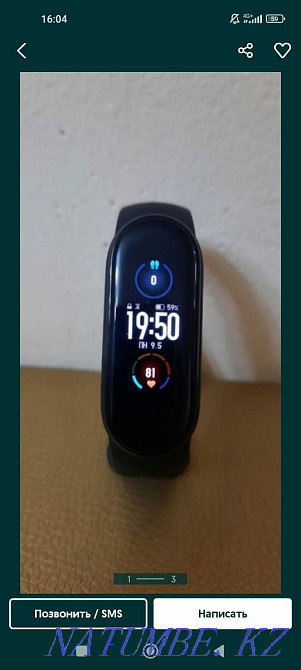 Продам Фитнес Часы Браслет марки mi dand 5 smart Алматы - изображение 1