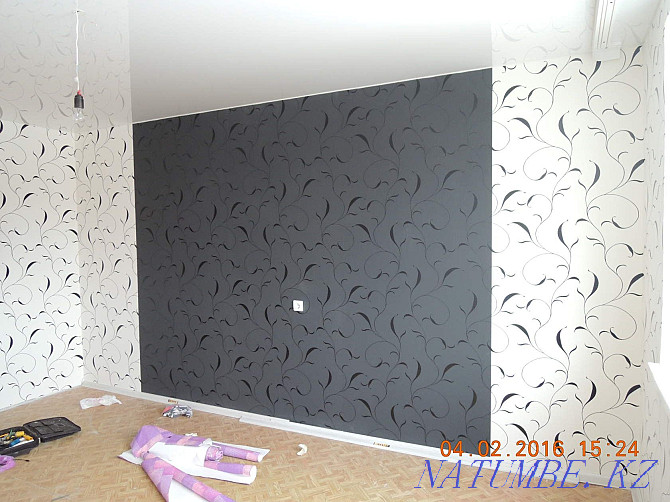 I glue wallpapers, fillets, I guarantee quality and terms. Over 17 work experience. Муткенова - photo 7