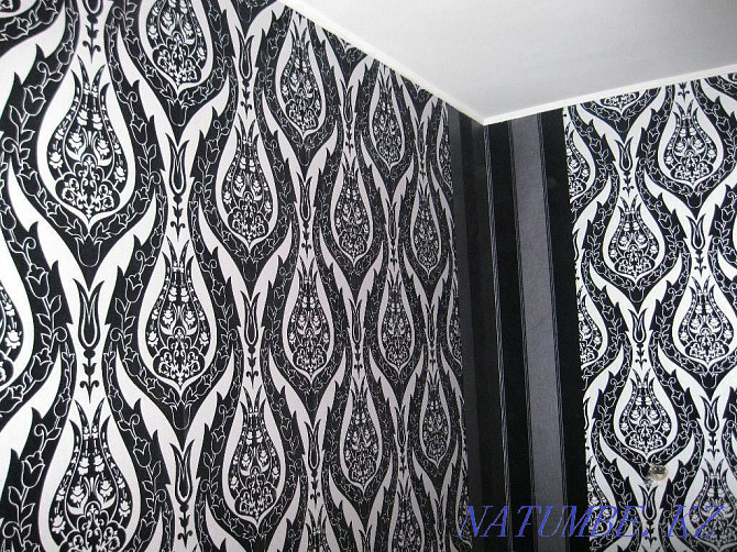 I glue wallpapers, fillets, I guarantee quality and terms. Over 17 work experience. Муткенова - photo 3