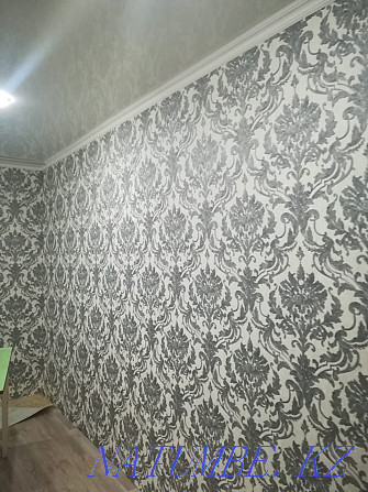 I glue wallpapers, fillets, I guarantee quality and terms. Over 17 work experience. Муткенова - photo 2