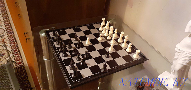 I will sell new chess, backgammon and checkers 3 in 1 - Russia. Good quality Pavlodar - photo 1